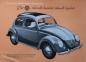 Preview: Volkswagen Käfer Modellprogramm 1950 Automobilprospekt (9406)